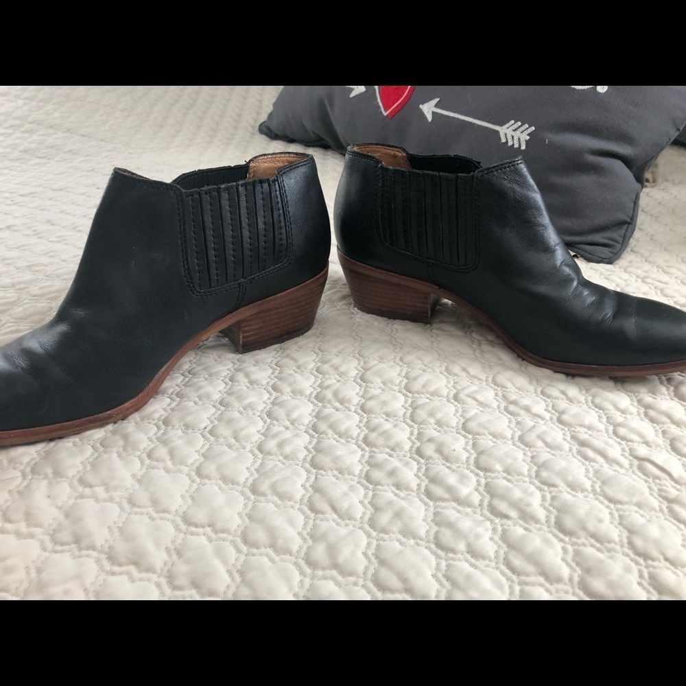 Madewell black ankle booties - Picture 3 of 6
